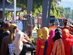 Gelar Upacara Peringati Hardiknas, Ini Pesan Wabup Trenggalek