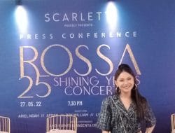 Konser 25 Tahun Berkarya, Rossa Ajak Kolaborasi Ariel dan Afgan