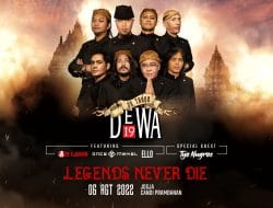 Baladewa Jogja Bersiap, Dewa 19 Bakal Manggung di Prambanan