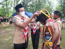 Tutup LT 3 Pramuka, Mas Syah Berpesan Generasi Baru Penerus Estafet