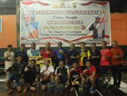 Jelang HUT Bhayangkara ke-76, Polda Papua Gelar Kejuaraan Final Bulutangkis