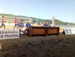 SIRNAS Voli Pantai Seri II 2022 Digelar di Pantai Pancer Dorr Pacitan
