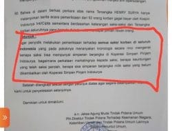 Advokat Alvin Lim Beri Peringatan Henry Surya Akan Bebas Tahanan, Dirinya Sebagai Kuasa Hukum  Korban Investasi Bodong akan Disidangkan Kembali Agar Bungkam