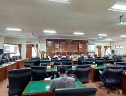 DPRD Trenggalek Gelar Rapat Paripurna Dengar Jawaban Bupati Atas PU Fraksi