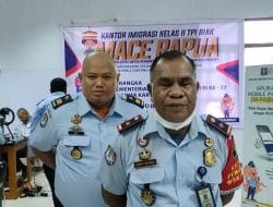 Kantor Imigrasi Kelas 2 TPI Biak Sambangi Kantor DPRD Dalam Menyambut Hari Dharma Karya Dhika