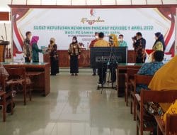 448 PNS Pemkab Bojonegoro Terima SK Kenaikan Pangkat, Bupati Anna Minta Tingkatkan SDM
