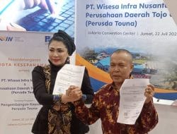 Demi Majukan Daerah Tojo Una Una, PT WINFRA Jalin MoU dengan Perusda Touna