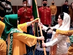 Destita Resmi Dikukuhkan sebagai Ketua Srikandi TP Sriwijaya Bengkulu