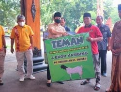 Dongkrak Ekonomi Ponpes, Gus Ipin Titip Ternak Melalui Program Teman