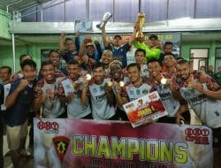 Antusias Warga Saksikan Pertandingan Final Biringgalih Cup Ke-6 di Yonarmed 7/105 GS/Biringgalih