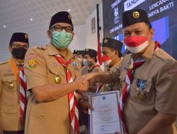 Hari Pramuka ke-61, Pemkab Bogor Berikan Penghargaan Kepada Kwarcab Kabupaten Bogor
