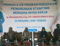 Nur Nadhlifah Mengajak Semua Warga Mengatasi Masalah Stunting di Kabupaten Tegal