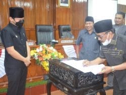 DPRD Trenggalek Gelar Rapat Paripurna Sahkan Nota Perubahan KUA-PPAS 2022