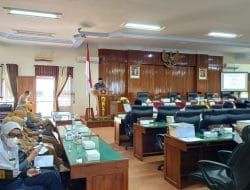 Mas Syah Sampaikan Pendapat Atas Lima Ranperda Usulan DPRD Trenggalek