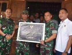 Resmikan Angkringan Babinsa, Danrem 081/DSJ Berharap Dapat Jadi Tempat Mencari Solusi