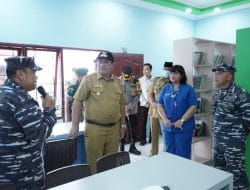 Jelang HUT TNI ke-77, Lanal TNI AL TB/AS Gelar Bhakti Sosial