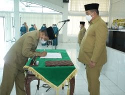 Wabup Asahan Kukuhkan Jabatan Pimpinan Tinggi Pratama, Administrator dan Pengawas