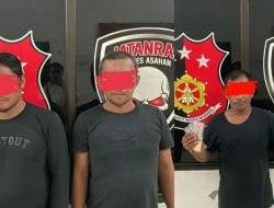 Polres Asahan Amankan 3 Pelaku Judi Tembak Ikan