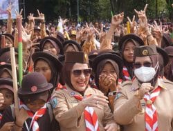 Jelajah Santri VII Jawa Timur Dimulai, Bupati Bojonegoro Pimpin Upacara Pembukaan