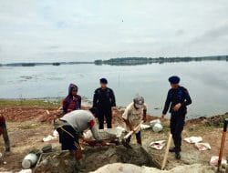 Cara Personil Brimob Ciptakan Suasana Aman dan Kondusif di Wilayah Kabupaten Ogan Ilir