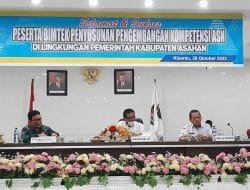 Kasubbag Lingkup Pemkab Asahan Ikut Bimtek Penyusunan Pengembangan Kompetensi ASN