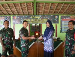 Kegiatan TMMD 115 di Sekaran Bojonegoro dikunjungi Tim Wasev Staf Teritorial Mabes TNI