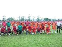 Peringati Haornas Forkopimda Asahan Gelar Laga Sepak Bola
