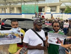 Mahasiswa Papua Anti Korupsi Desak Kejagung Tangkap dan Tahan Eks Kadishub Mimika