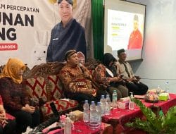 Desa Pugeran Klaten Dapat Sosialisasi Percepatan Pencegahan Stunting