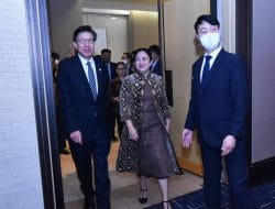 Dijamu Makan Malam Wali Kota Busan, Puan: Annyeonghaseyo-Kamsahamnida