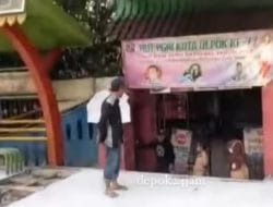 Miris, Sekolah di Depok Tertutup Pembangunan Proyek Trotoar