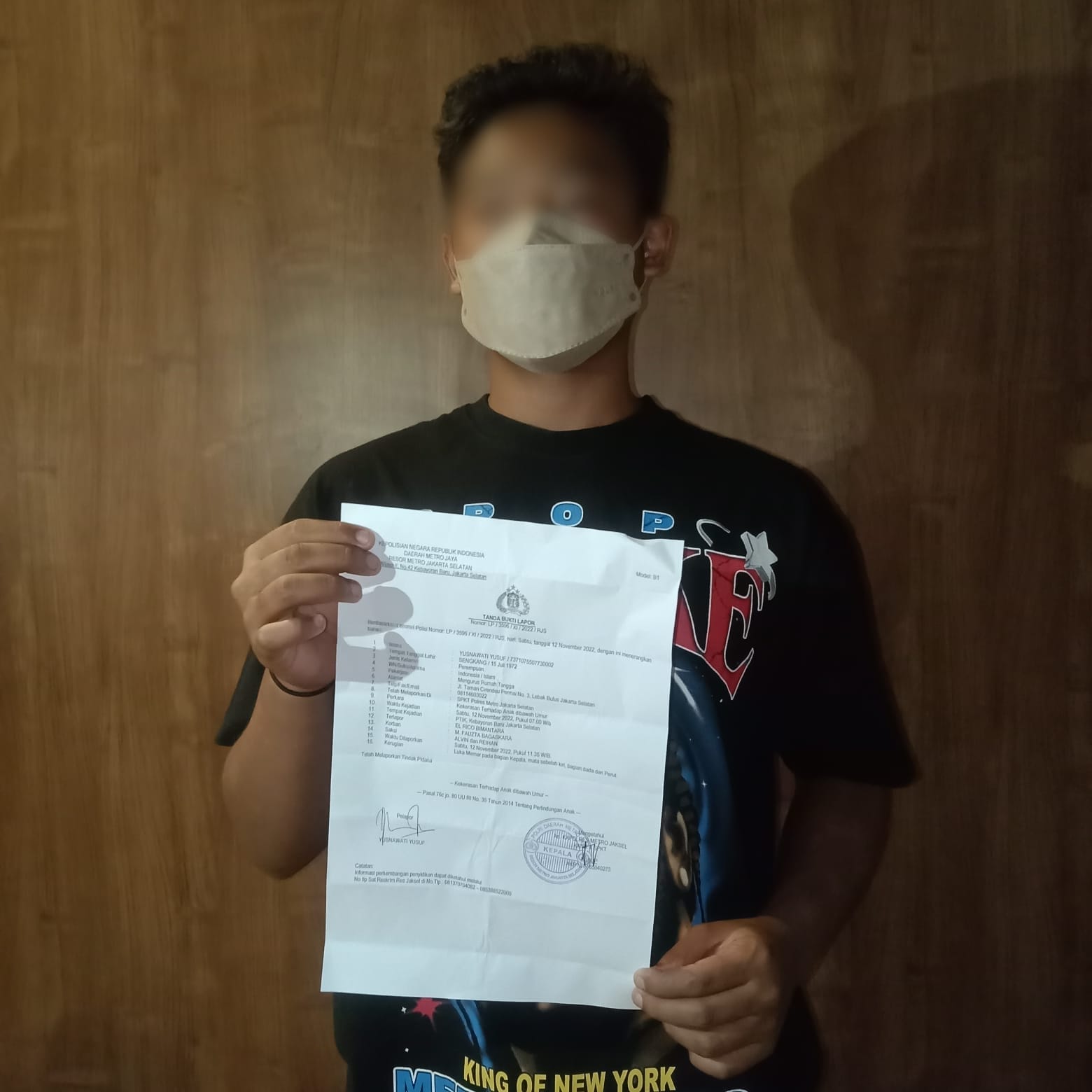 Tak Terima Anaknya Mendapat Kekerasan, Ibu Korban Lapor Polisi ...