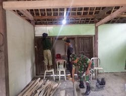 Pembangunan RTLH Oleh Kodim Purworejo Bantuan Kasad Sudah Mencapai 55 %