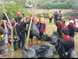 Napak Tilas Hari Pahlawan 10 November, Patriot Bekasi Giat Bersih Kali Bekasi