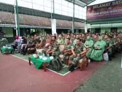 Sosialisasikan Penurunan Stunting, BKKBN Provinsi Jawa Tengah Kodim 0726/Sukoharjo Gelar Layanan KB