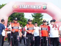 HUT ke-73, Polda Metro Jaya Gelar Acara Olahraga di Lapangan Presisi Ditlantas