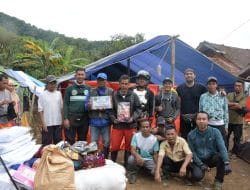 PT Wilimas Panen dan Al Muminoon Trail Salurkan Bantuan Gempa Cianjur
