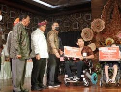 Penyandang Disabilitas Netra di Bali Dapat Bantuan Dari Kementerian Sosial