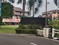 Minim Pengawasan, Papan Running Text Dilingkungan Kantor Walikota Depok Tidak Berfungsi