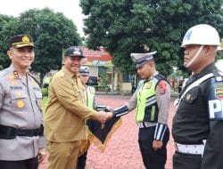 Wabup Asahan Hadiri Apel Gelar Pasukan Ops Lilin Toba 2022