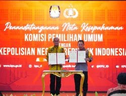 MoU dengan KPU, Kapolri: Jaga Persatuan  Kesatuan di Pemilu 2024 Syarat Mutlak