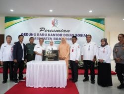 Resmikan Gedung Baru Kantor Dinsos, Bupati Bojonegoro Ajak Terus Tingkatkan Pelayanan