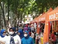Bazar UMKM Warga Rawajati di Sepanjang Jalan Kompleks DPR Kalibata Kembali Dibuka