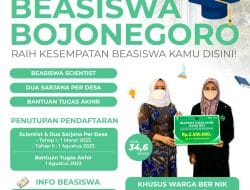 Beragam Beasiswa Pendidikan Disediakan Pemkab Bojonegoro, Cek Ketentuan Pendaftarannya