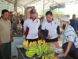 Jelang Ramadhan, Kapolresta Sidoarjo Cek Pasar Tradisional