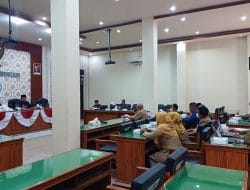Komisi I DPRD Trenggalek Gelar Raker Bersama OPD, Monitoring dan Evaluasi APBD