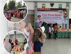 Pasar Murah Pemkab Bojonegoro Digelar di Pesen Kanor, Warga Antusias Beli Sembako Murah