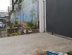 Lahan Taman Tol Cijago Sebagian di Pangkas Akses Jalan Pintu Samping Gedung Erafone Margonda Depok