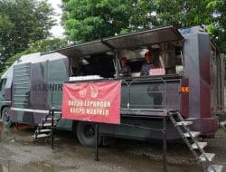 Pasmar 1 Dirikan Dapur Lapangan untuk Pengungsi Kebakaran Plumpang