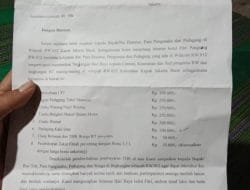 RW di Jakarta Barat Ajukan Proposal THR ke Pengusaha dan Pedagang